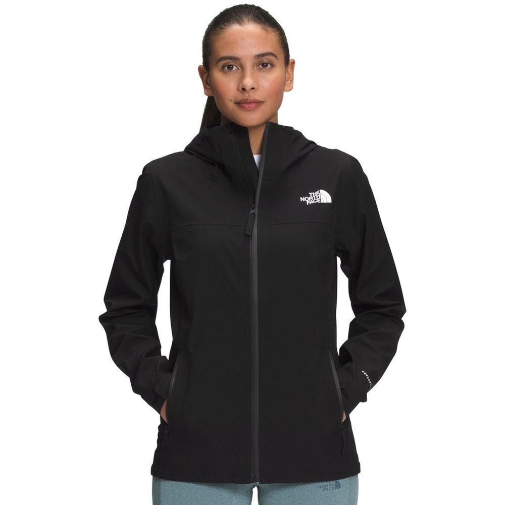 The North Face Rain Jacket Womens XS Black Dryzzle Flex FutureLight Shell Hooded